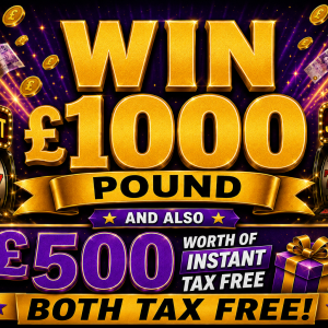 WIN £1,000 TAX FREE CASH! + £500 INSTANT WINS