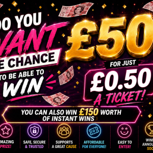 £500 tax free giveaway With £150 Instant Wins