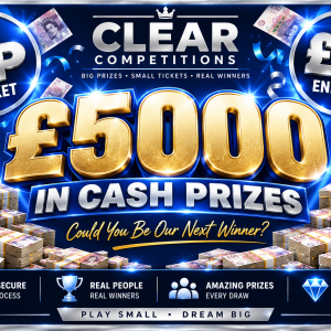 5p A Ticket £5000 in prizes £500 Golden Ticket