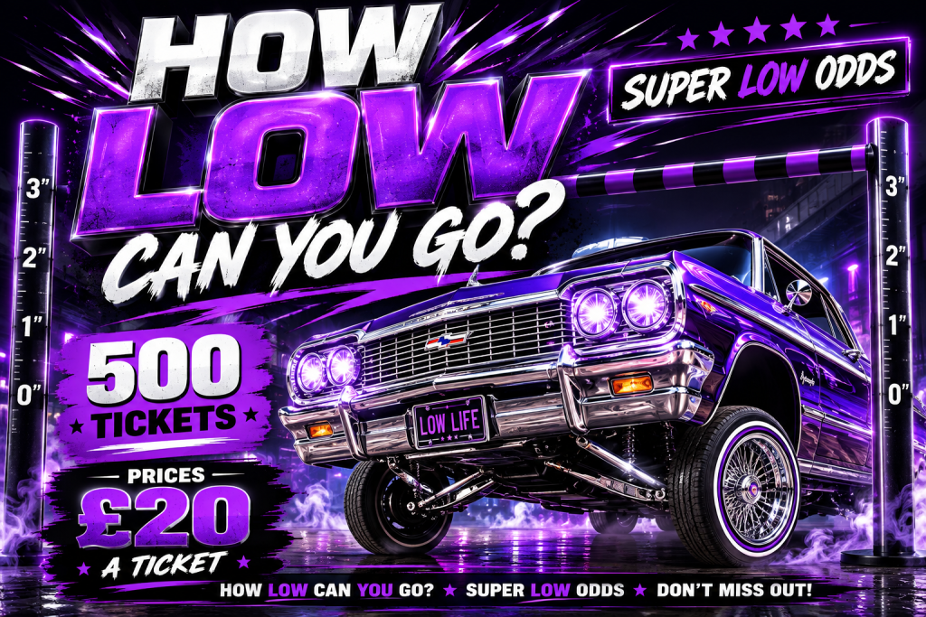 £2500 In Big Prizes Super Low Odds LTD TIME